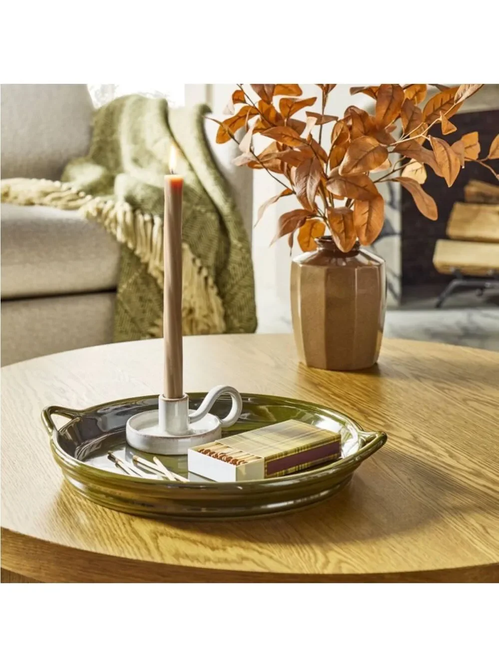 Ceramic Taper Candle Holder - Hearth & Hand™ with Magnolia